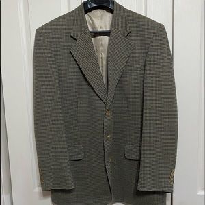 Mens 2pc Vintage Tweed Suit Jacket and Pants